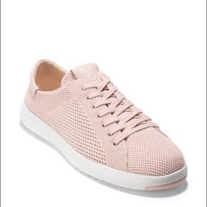 Cole Haan peach woven mesh laceup sneaker sz 7